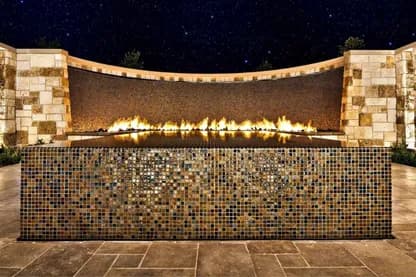 Lightstreams glass tile, SBBS Mix — photo 11