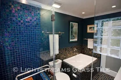 Lightstreams glass tile, Interior — photo 16