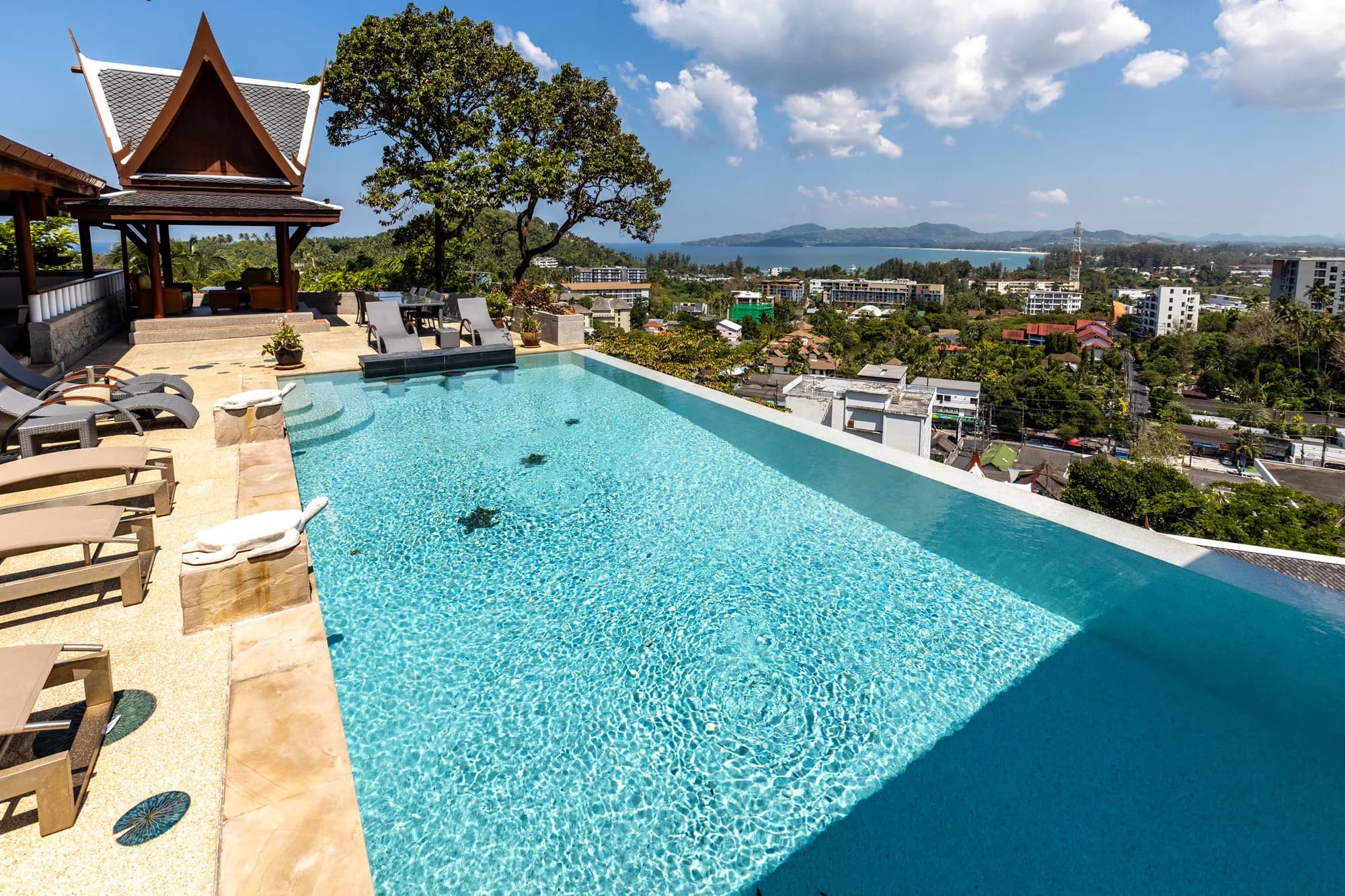 Thai pavilion villa infinity pool, Phuket — photo 41