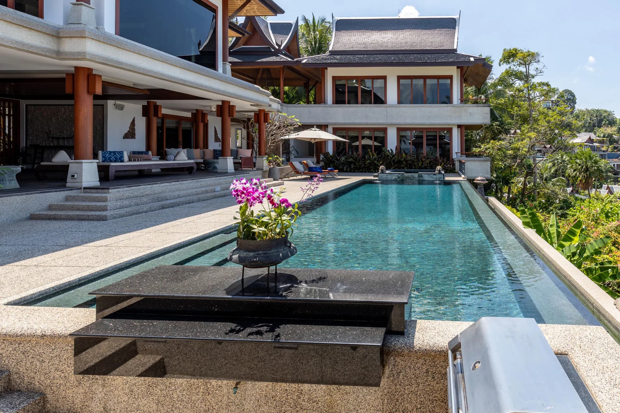 Thai pavilion villa infinity pool, Phuket — photo 26