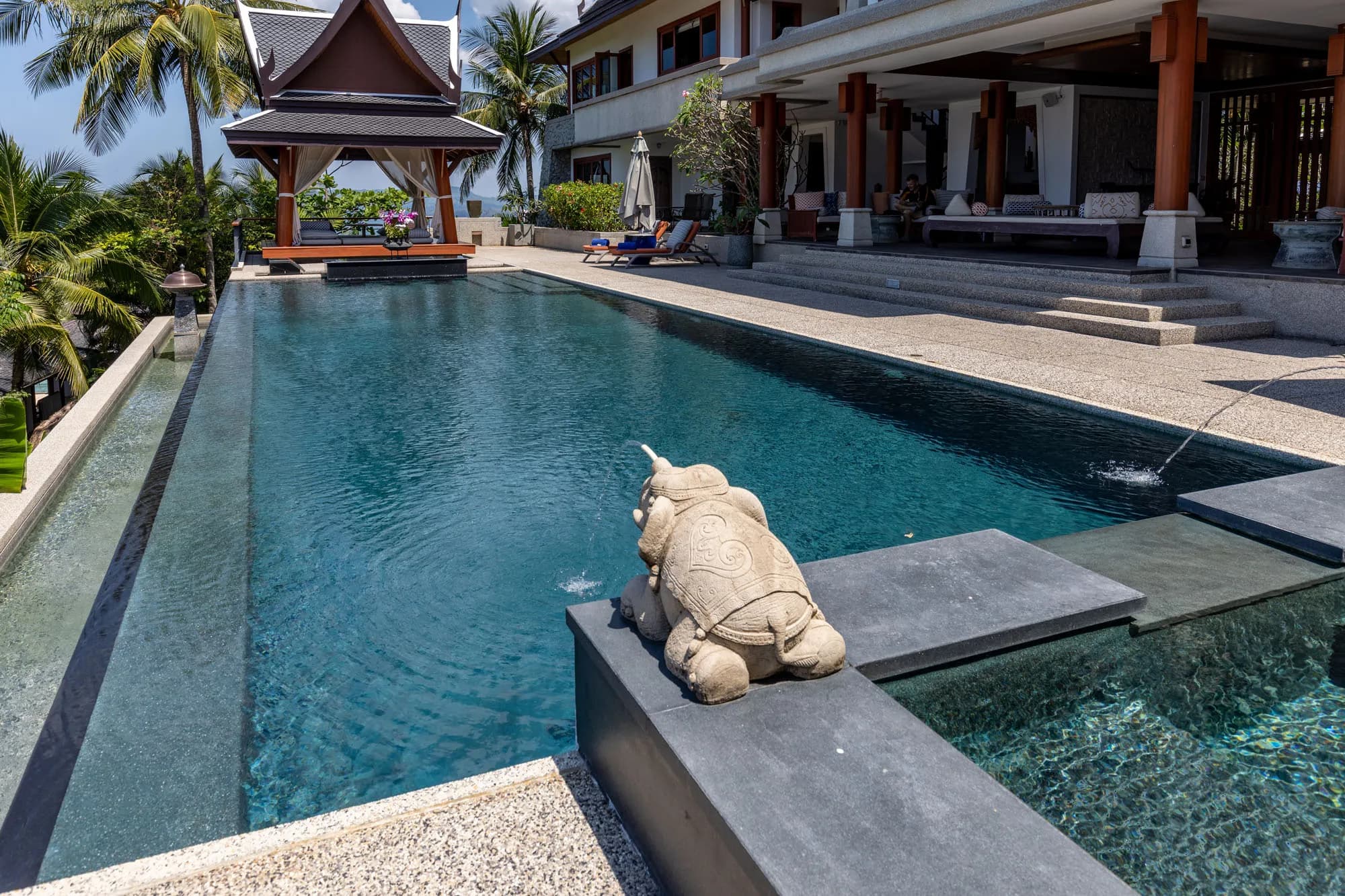 Thai pavilion villa infinity pool, Phuket — photo 20