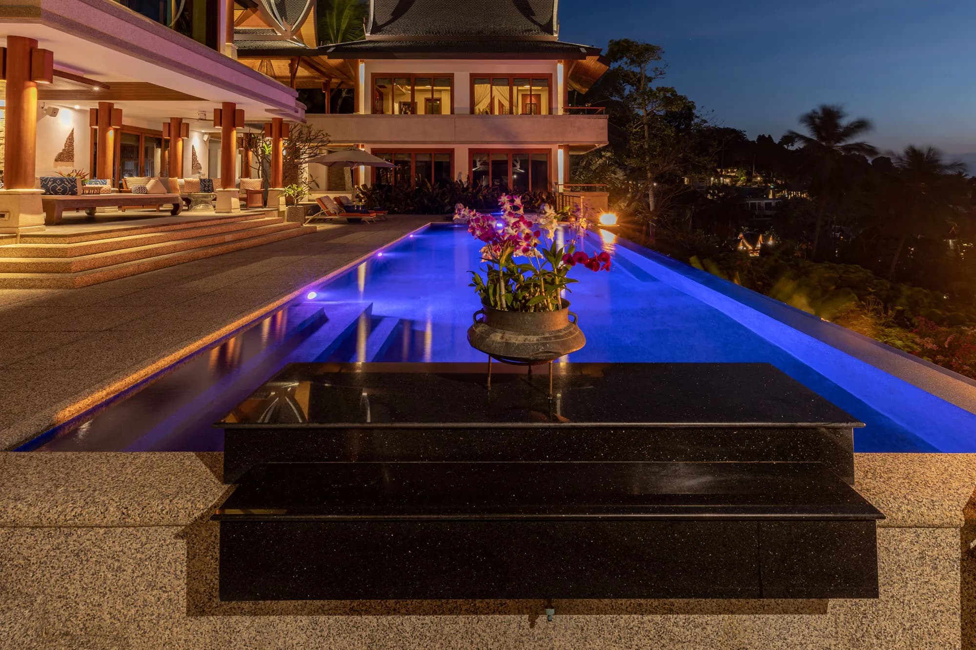 Thai pavilion villa infinity pool, Phuket — photo 9