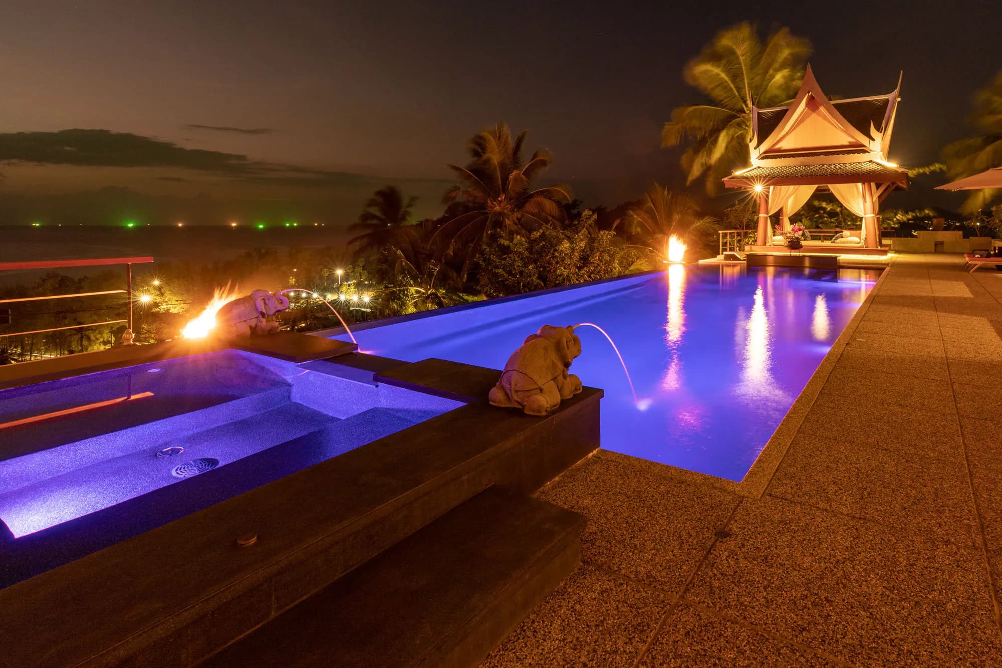 Thai pavilion villa infinity pool, Phuket — photo 6