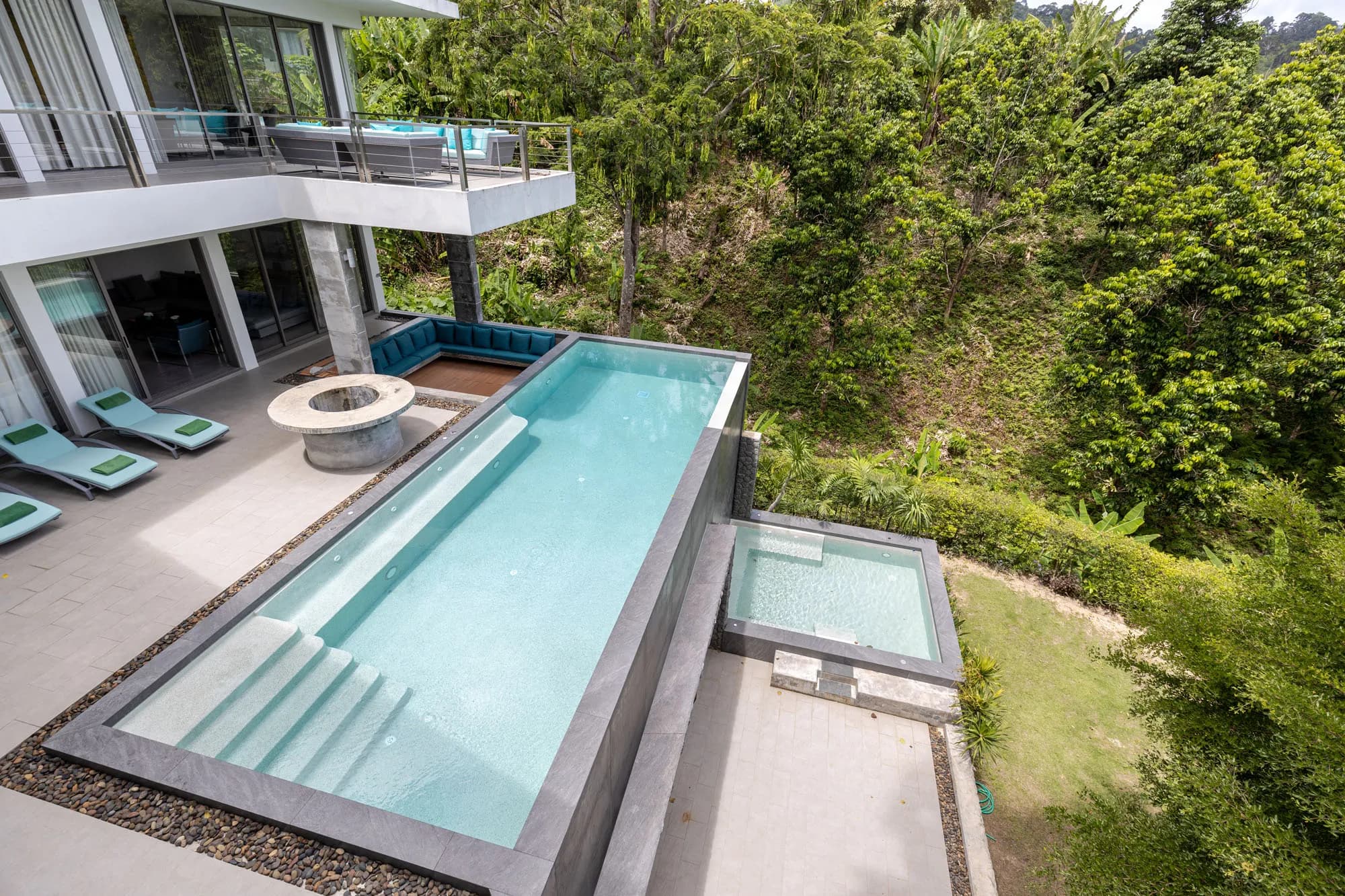 Hillside lap pool and spa, Phuket — photo 8