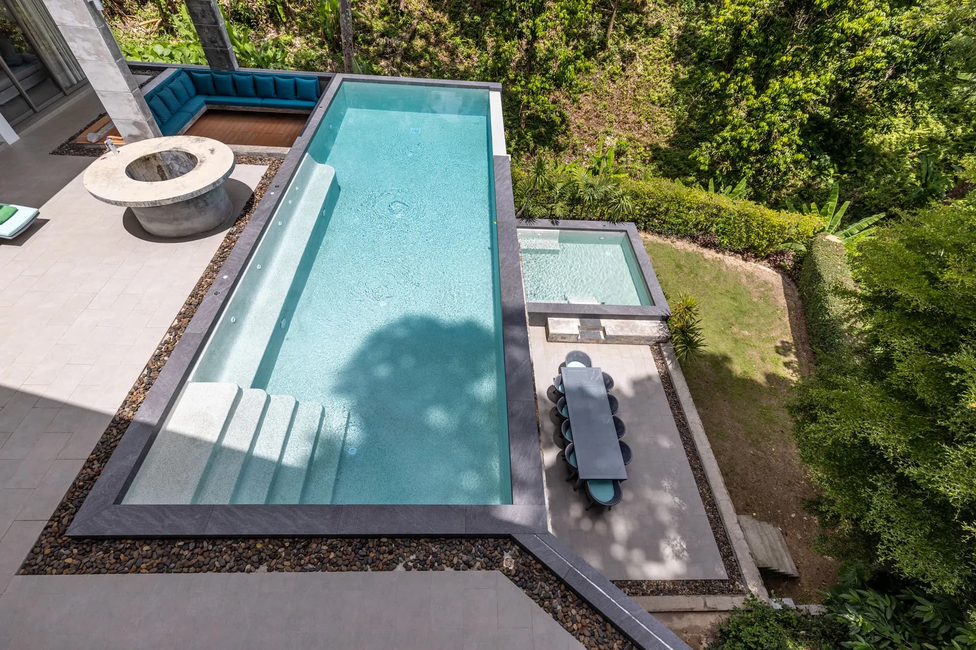 Hillside lap pool and spa, Phuket — photo 10