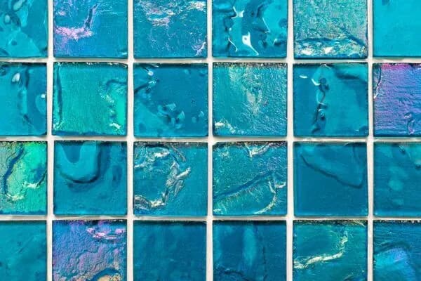 Lightstreams Turquoise glass tile swatch