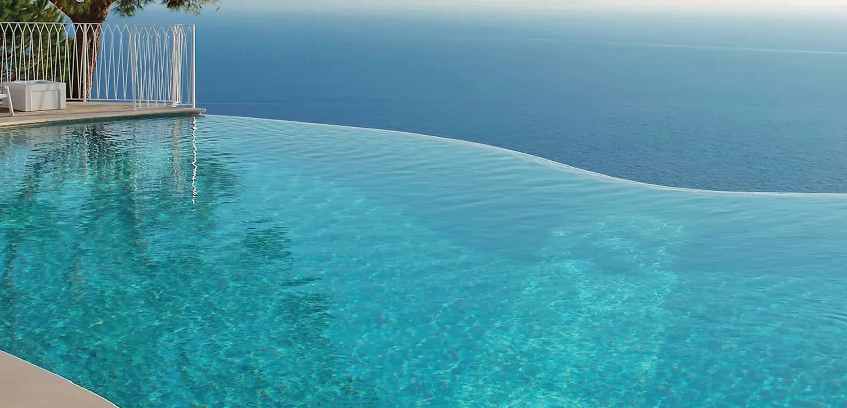 PebbleTec White Pearl finished pools