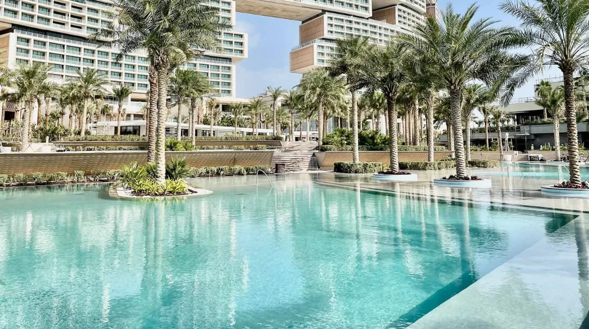 PebbleTec worldwide · Atlantis The Royal Residences, Dubai
