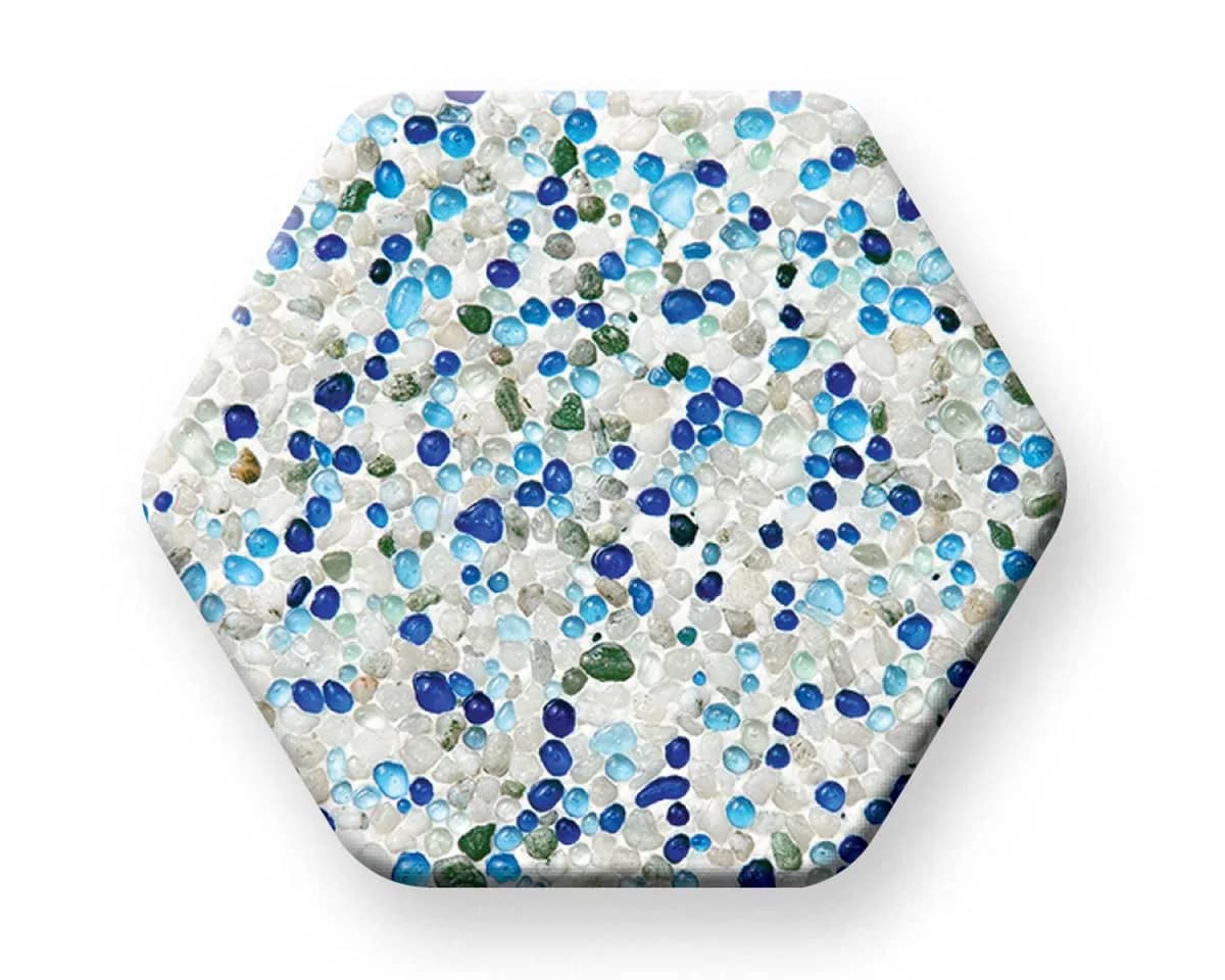 PebbleBrilliance® finish sample